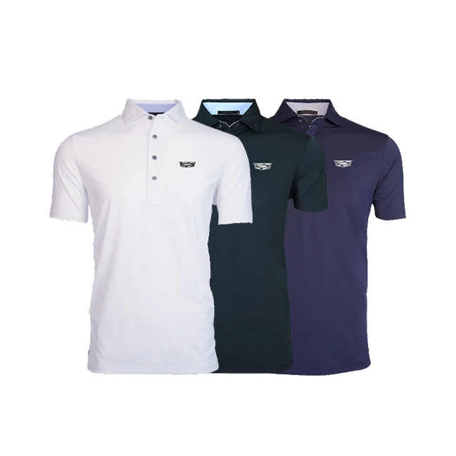 Dark Slate Gray Cadillac Men's Polo