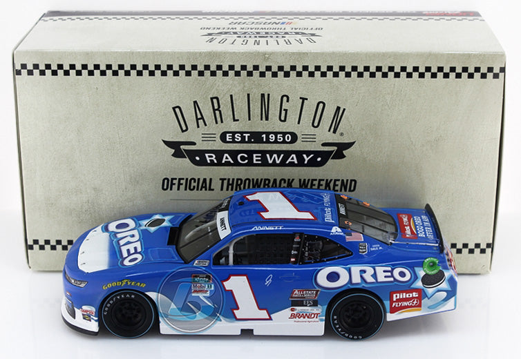Light Gray Michael Annett Oreo Throwback 1:24 Scale Nascar Die-Cast