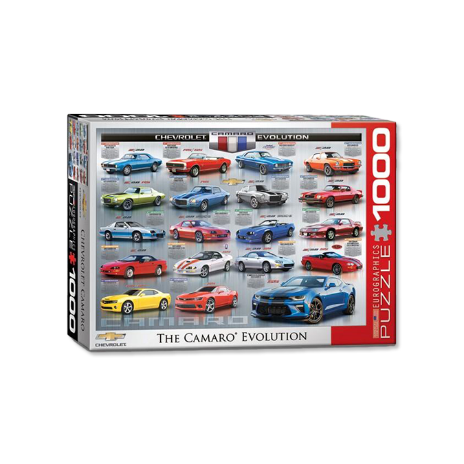 Camaro - Chevrolet The Camaro Evolution 1000 Piece Puzzle