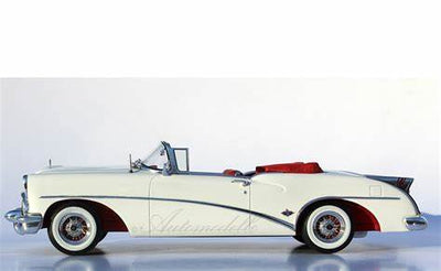 1954 Buick Skylark Encomium Edition - Artic White 1:24 Scale Diecast