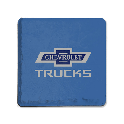 Chevy Trucks 100 Blue Stone Coaster