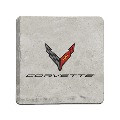 Corvette C8 Stone Coaster