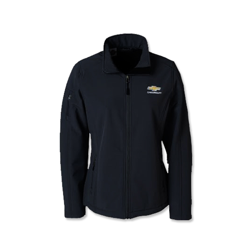 Chevy Gold Bowtie Women's Soft Shell Jacket
